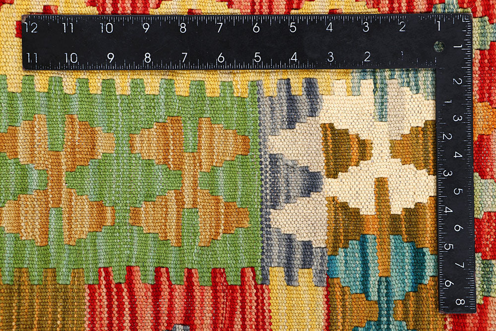 Multi Colored Kilim 4' 11 x 6' 4 - No. 66643 - ALRUG Rug Store