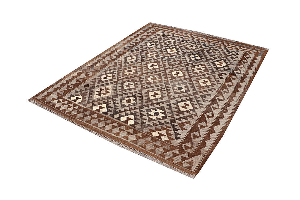 Multi Colored Kilim 4' 11 x 6' 4 - No. 66644 - ALRUG Rug Store