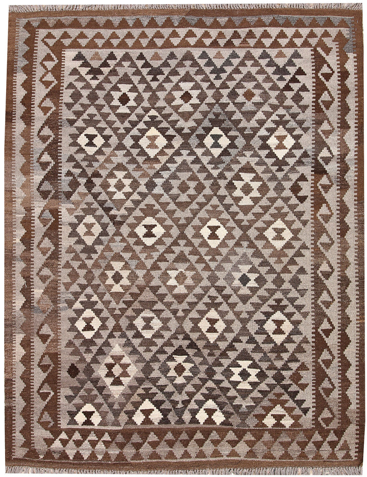 Multi Colored Kilim 4' 11 x 6' 4 - No. 66644 - ALRUG Rug Store
