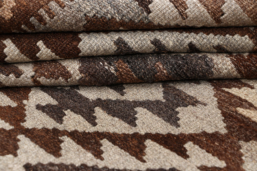 Multi Colored Kilim 4' 9 x 6' 7 - No. 66645 - ALRUG Rug Store