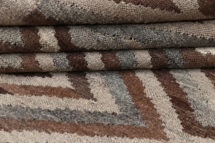 Multi Colored Kilim 4' 9 x 6' 8 - No. 66647 - ALRUG Rug Store