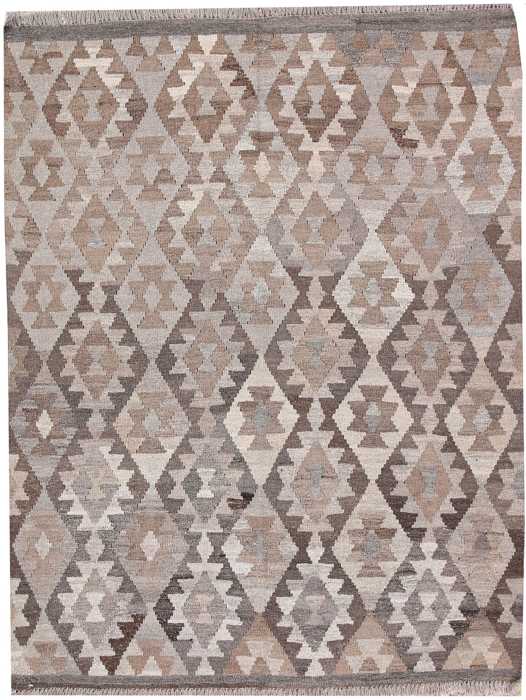 Multi Colored Kilim 4' 10 x 6' 2 - No. 66652 - ALRUG Rug Store