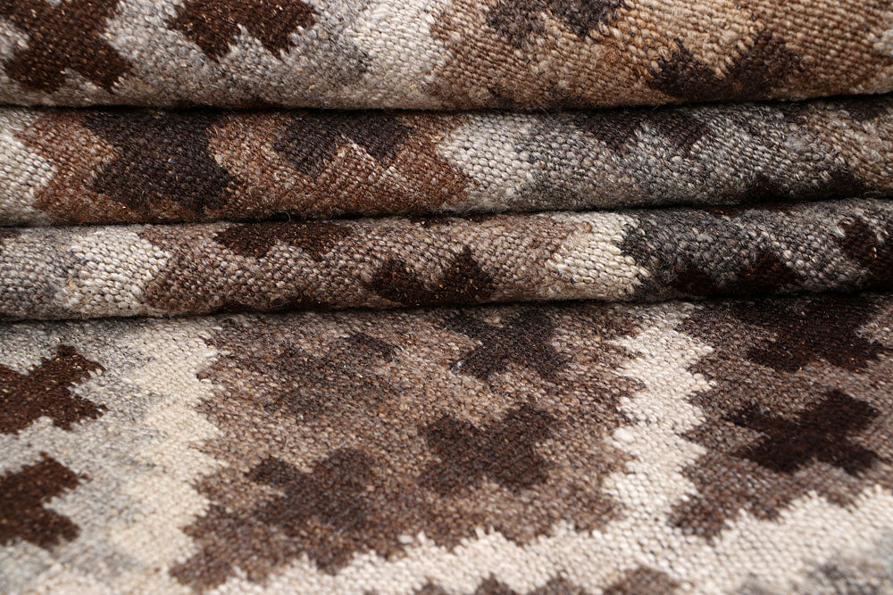 Multi Colored Kilim 4' 11 x 6' 8 - No. 66653 - ALRUG Rug Store