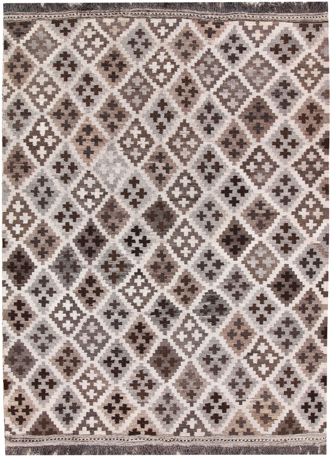 Multi Colored Kilim 4' 11 x 6' 8 - No. 66653 - ALRUG Rug Store