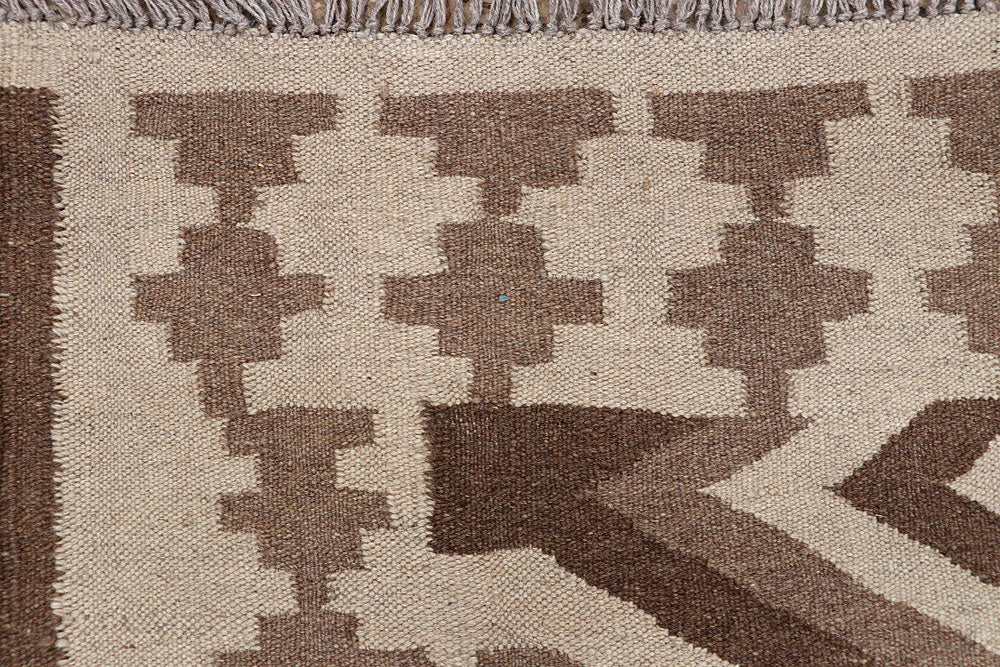 Multi Colored Kilim 4' 8 x 6' 5 - No. 66654 - ALRUG Rug Store