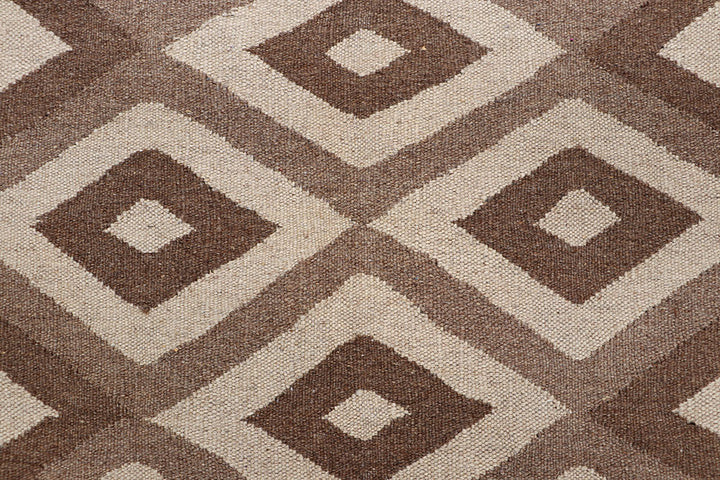 Multi Colored Kilim 4' 8 x 6' 5 - No. 66654 - ALRUG Rug Store