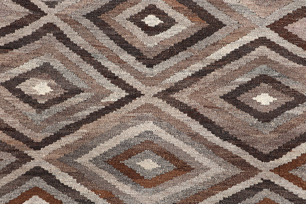 Multi Colored Kilim 4' 10 x 6' 3 - No. 66655 - ALRUG Rug Store