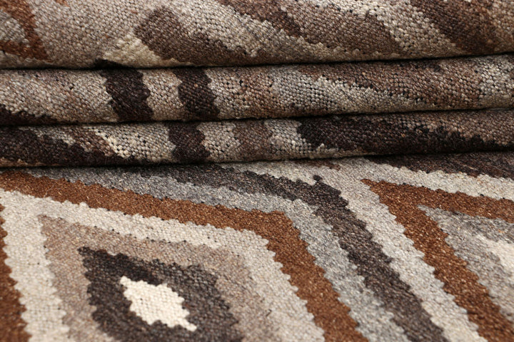 Multi Colored Kilim 4' 10 x 6' 3 - No. 66655 - ALRUG Rug Store