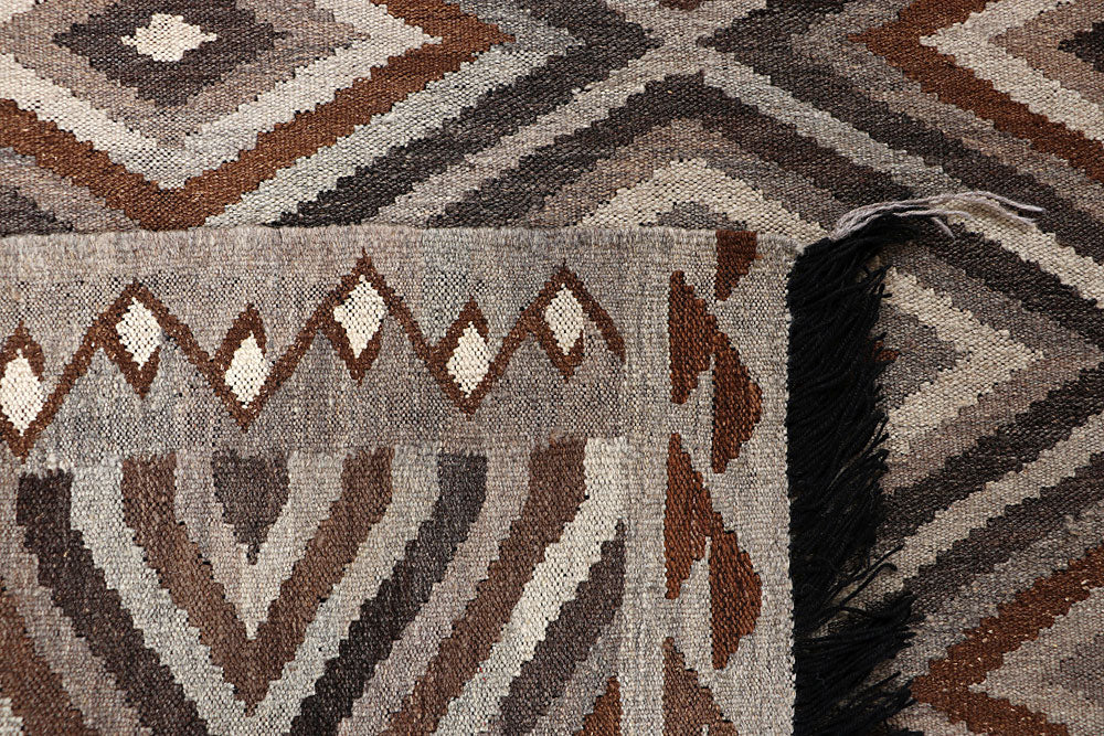 Multi Colored Kilim 4' 10 x 6' 3 - No. 66655 - ALRUG Rug Store