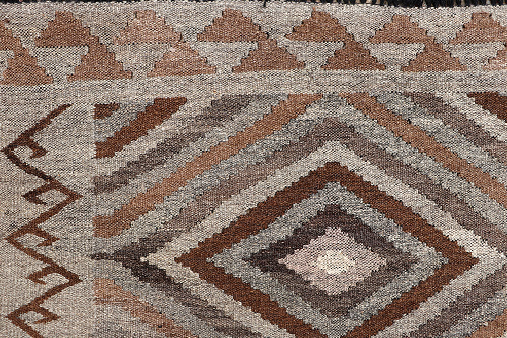 Multi Colored Kilim 4' 11 x 6' 5 - No. 66656 - ALRUG Rug Store