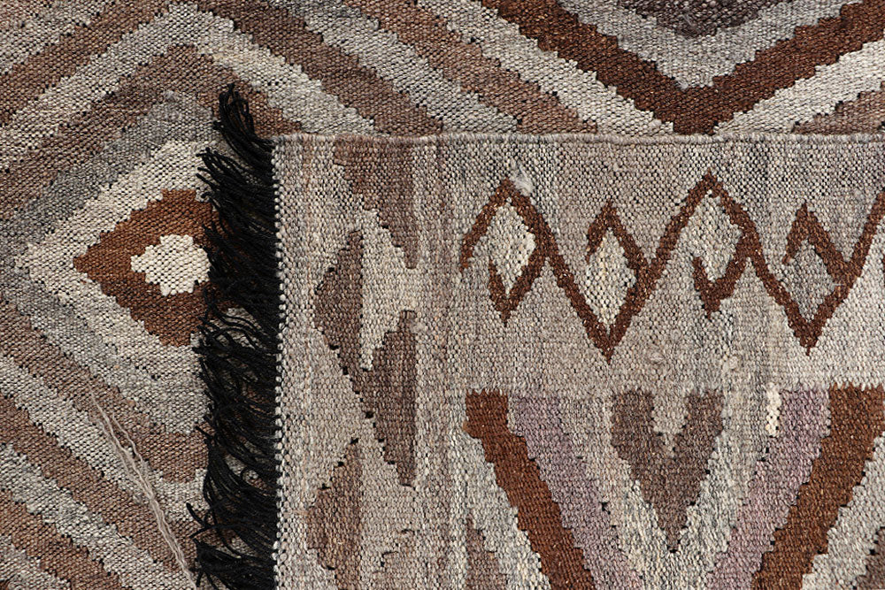 Multi Colored Kilim 4' 11 x 6' 5 - No. 66656 - ALRUG Rug Store