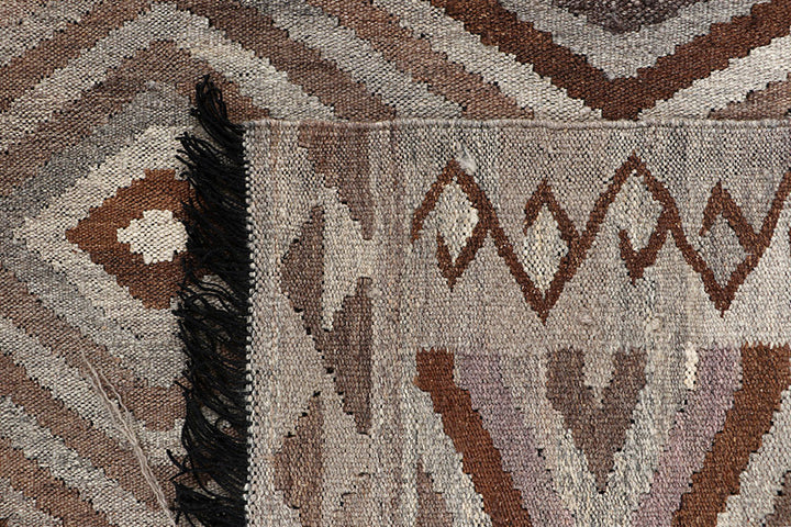 Multi Colored Kilim 4' 11 x 6' 5 - No. 66656 - ALRUG Rug Store