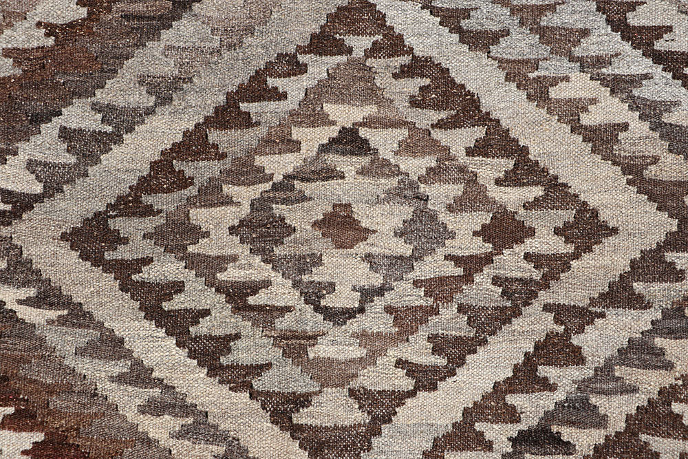 Multi Colored Kilim 4' 6 x 6' 3 - No. 66657 - ALRUG Rug Store