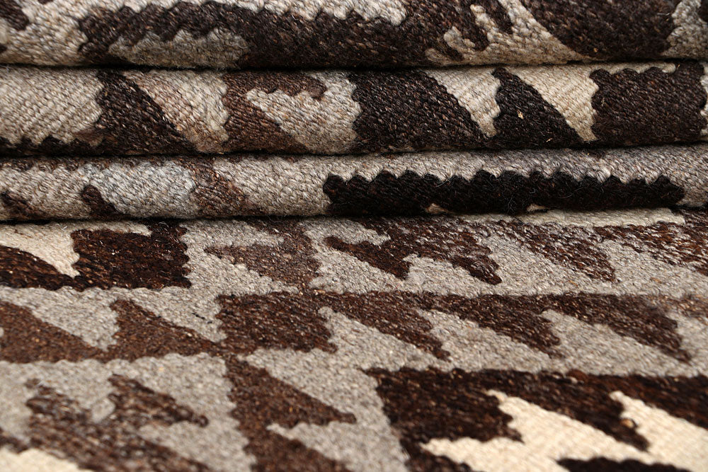 Multi Colored Kilim 4' 10 x 6' 6 - No. 66659 - ALRUG Rug Store