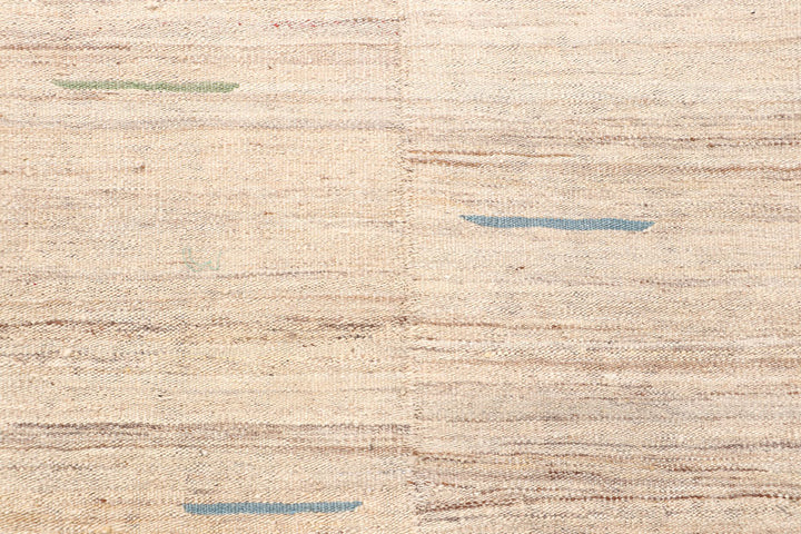 Blanched Almond Kilim 6' 1 x 9' 1 - No. 66660 - ALRUG Rug Store