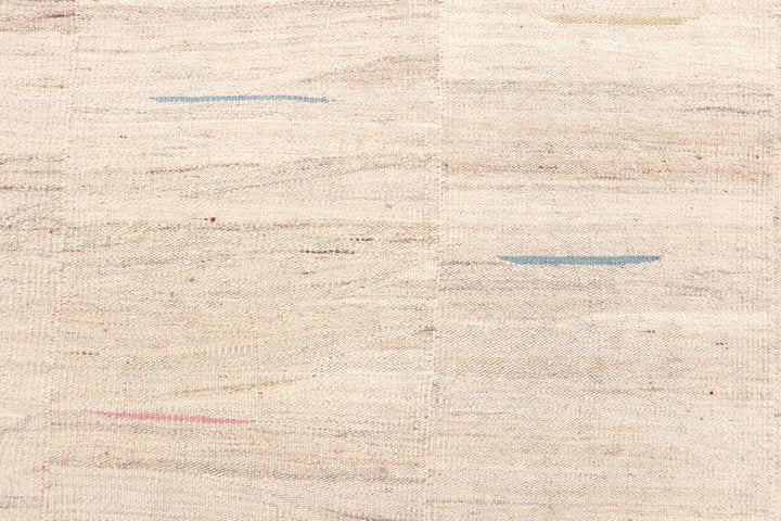 Blanched Almond Kilim 5' 1 x 7' 10 - No. 66661 - ALRUG Rug Store