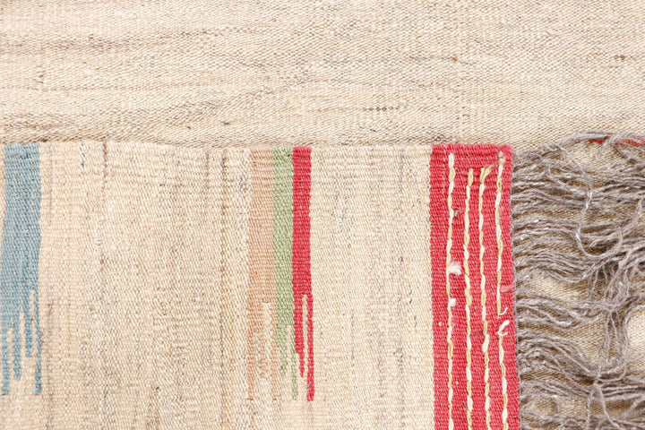 Blanched Almond Kilim 5' 1 x 7' 10 - No. 66661 - ALRUG Rug Store