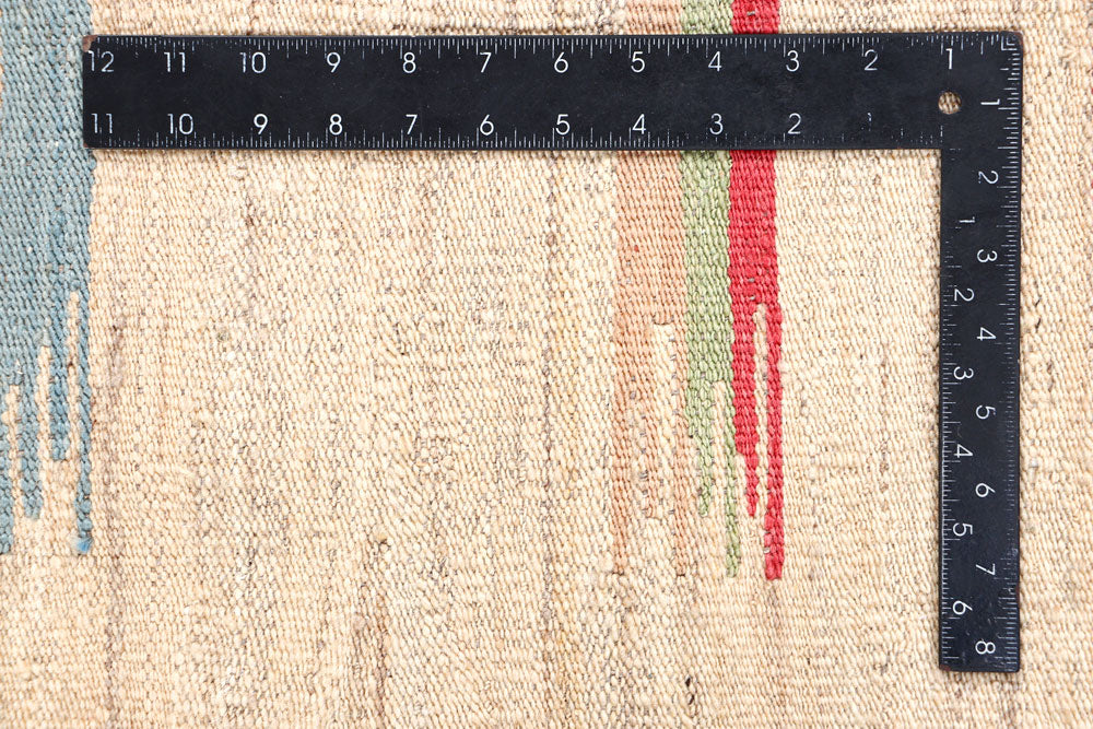 Blanched Almond Kilim 5' 1 x 7' 10 - No. 66661 - ALRUG Rug Store