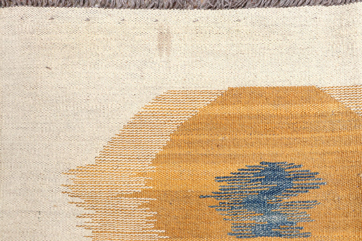 Blanched Almond Kilim 8' 2 x 10' 2 - No. 66662 - ALRUG Rug Store