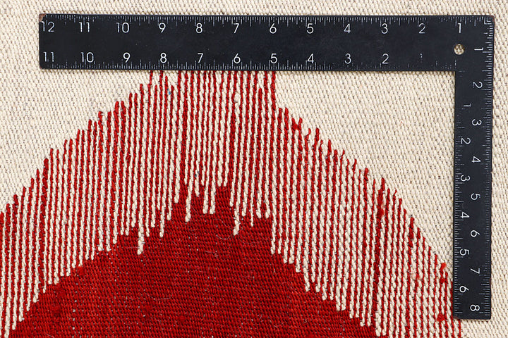 Blanched Almond Kilim 8' 2 x 10' 2 - No. 66662 - ALRUG Rug Store