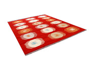 Red Kilim 8' 2 x 10' 1 - No. 66663 - ALRUG Rug Store