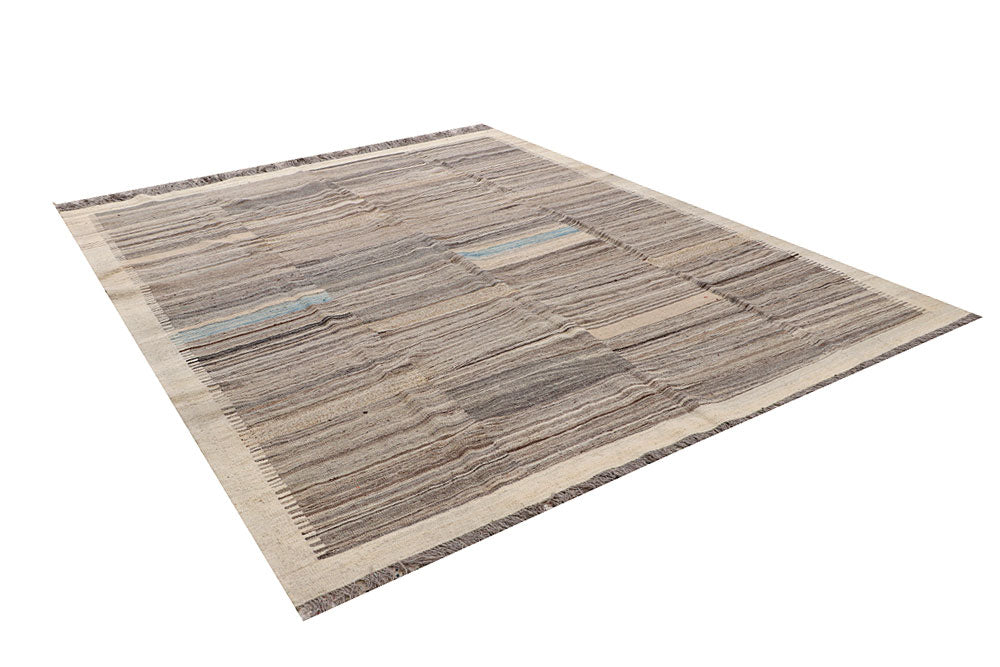 Multi Colored Kilim 8' x 9' 10 - No. 66664 - ALRUG Rug Store