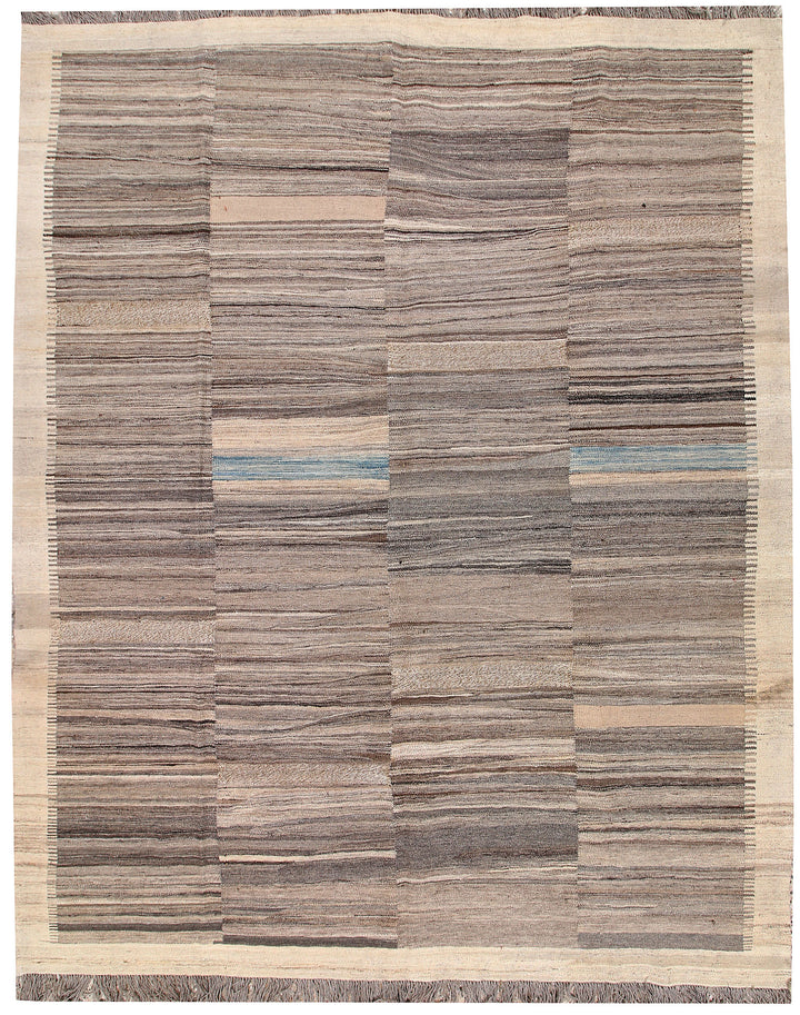 Multi Colored Kilim 8' x 9' 10 - No. 66664 - ALRUG Rug Store