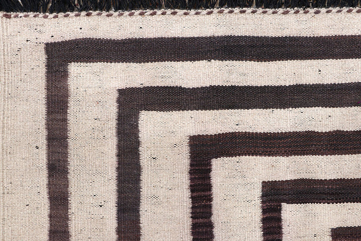 Multi Colored Kilim 4' x 6' 1 - No. 66665 - ALRUG Rug Store