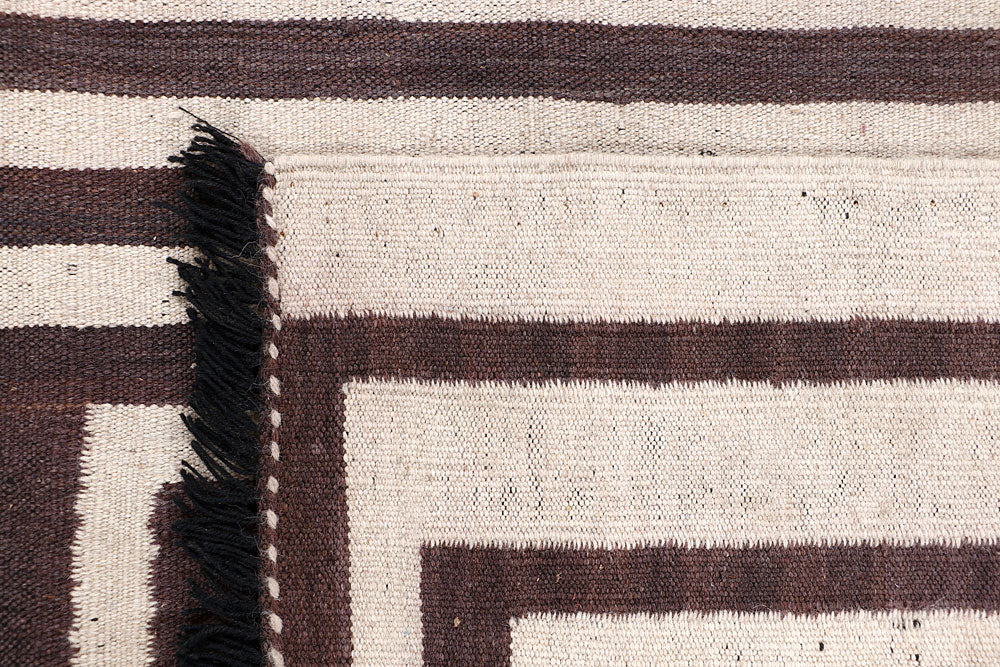 Multi Colored Kilim 4' x 6' 1 - No. 66665 - ALRUG Rug Store