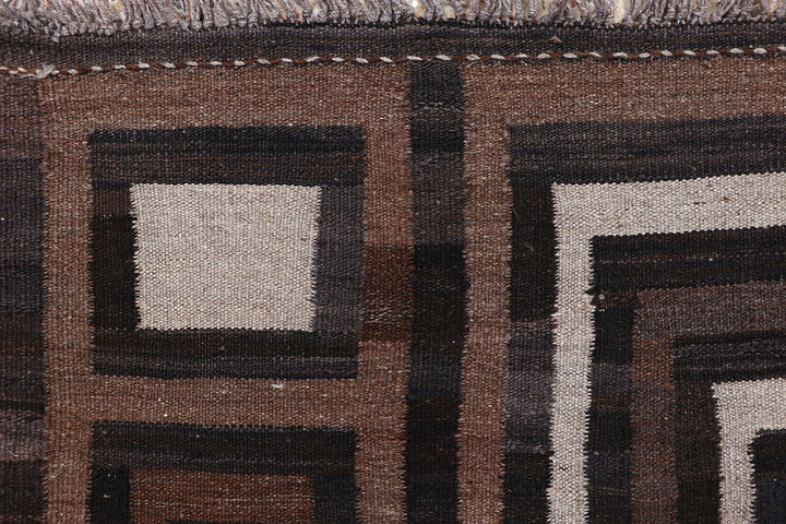 Multi Colored Kilim 4' 10 x 6' 5 - No. 66666 - ALRUG Rug Store