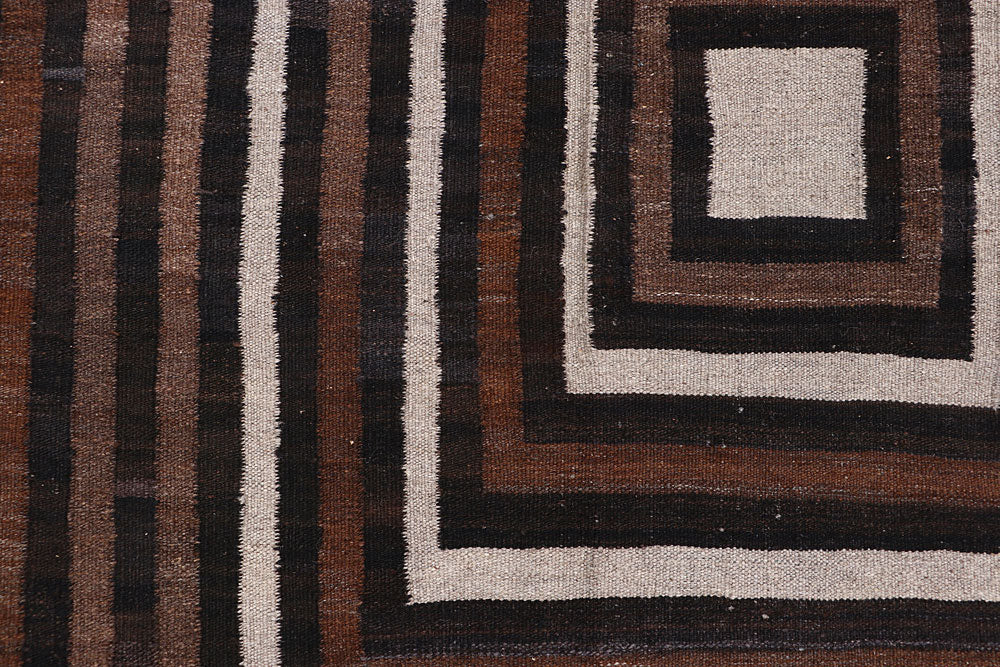 Multi Colored Kilim 4' 10 x 6' 5 - No. 66666 - ALRUG Rug Store