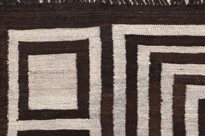 Multi Colored Kilim 4' 4 x 6' 2 - No. 66668 - ALRUG Rug Store