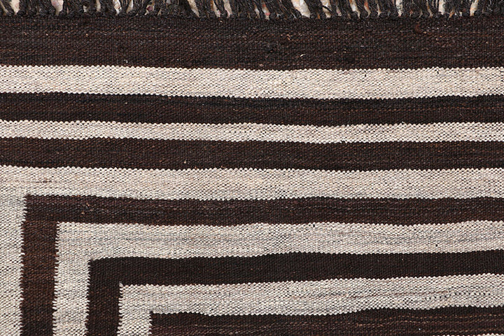 Multi Colored Kilim 4' 4 x 6' 2 - No. 66668 - ALRUG Rug Store