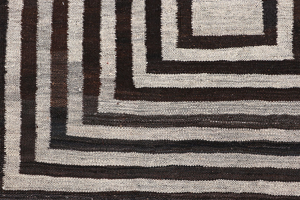 Multi Colored Kilim 4' 4 x 6' 2 - No. 66668 - ALRUG Rug Store