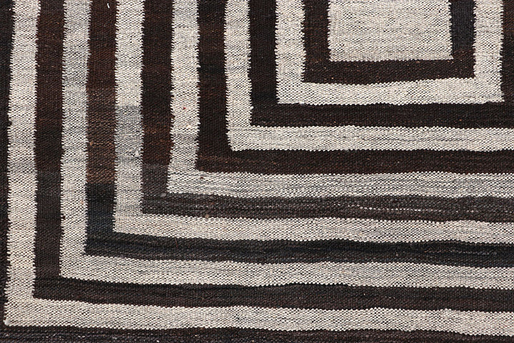 Multi Colored Kilim 4' 4 x 6' 2 - No. 66668 - ALRUG Rug Store