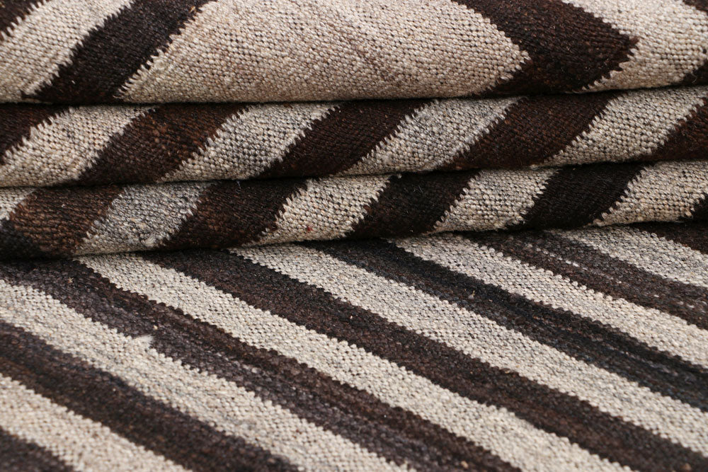 Multi Colored Kilim 4' 4 x 6' 2 - No. 66668 - ALRUG Rug Store