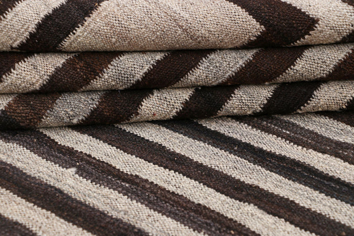 Multi Colored Kilim 4' 4 x 6' 2 - No. 66668 - ALRUG Rug Store