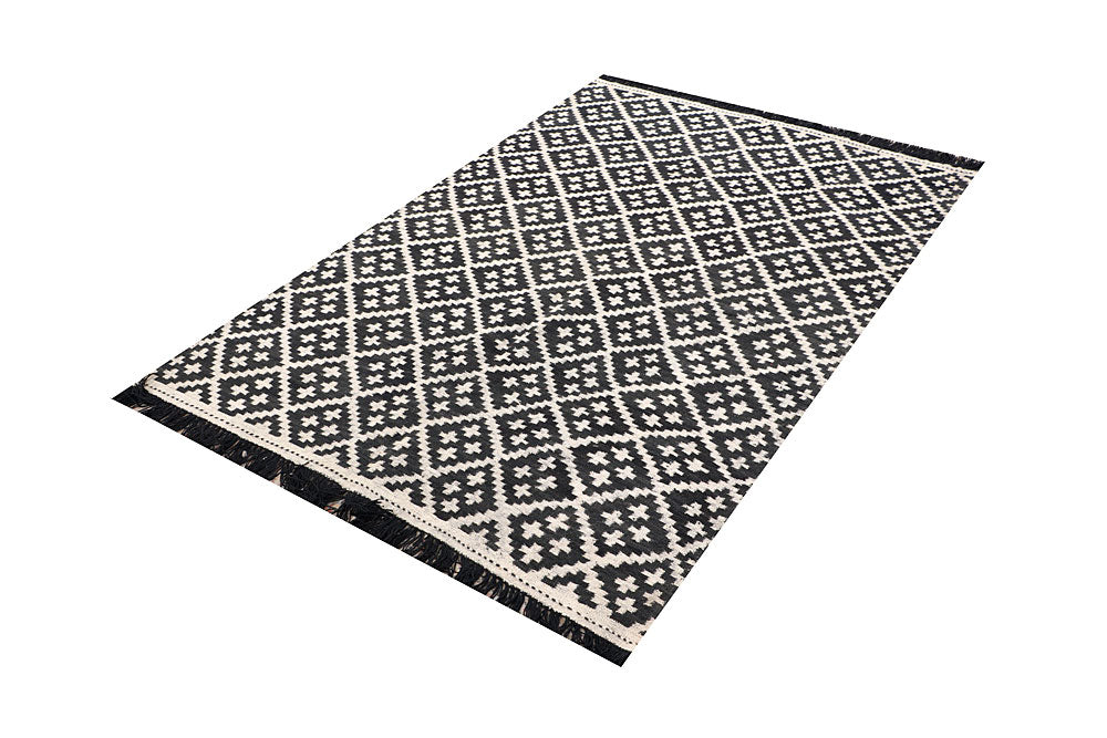 Multi Colored Kilim 4' x 5' 10 - No. 66669 - ALRUG Rug Store