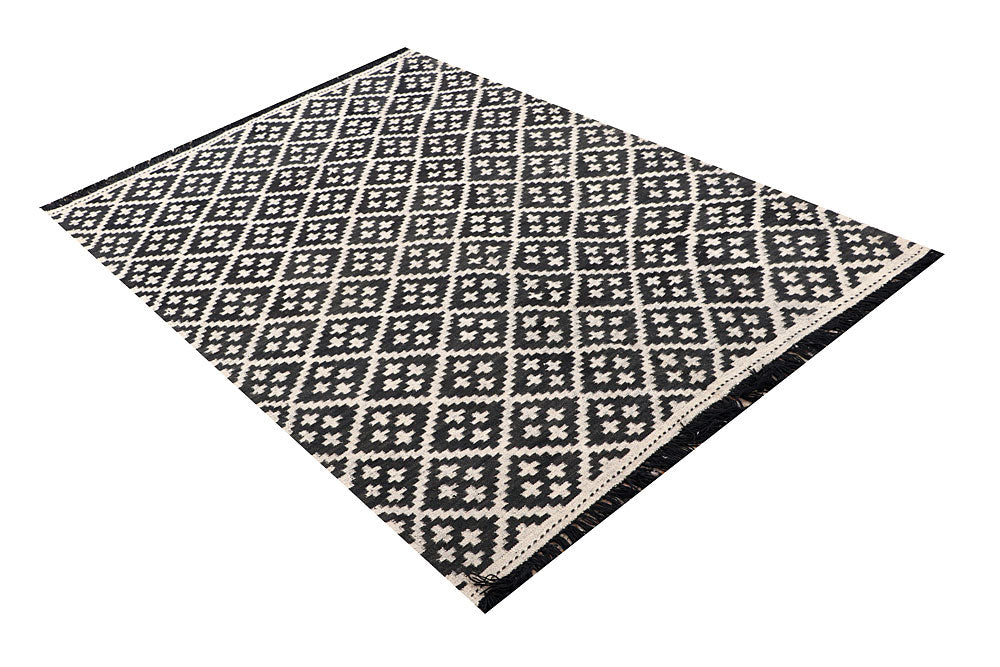 Multi Colored Kilim 4' x 5' 10 - No. 66669 - ALRUG Rug Store