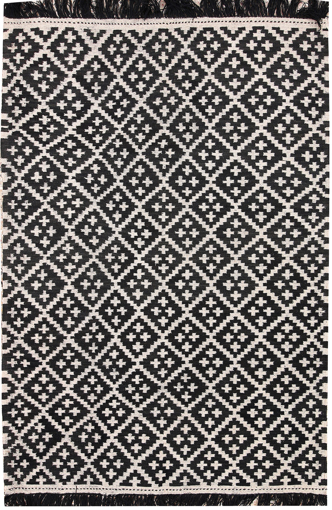 Multi Colored Kilim 4' x 5' 10 - No. 66669 - ALRUG Rug Store