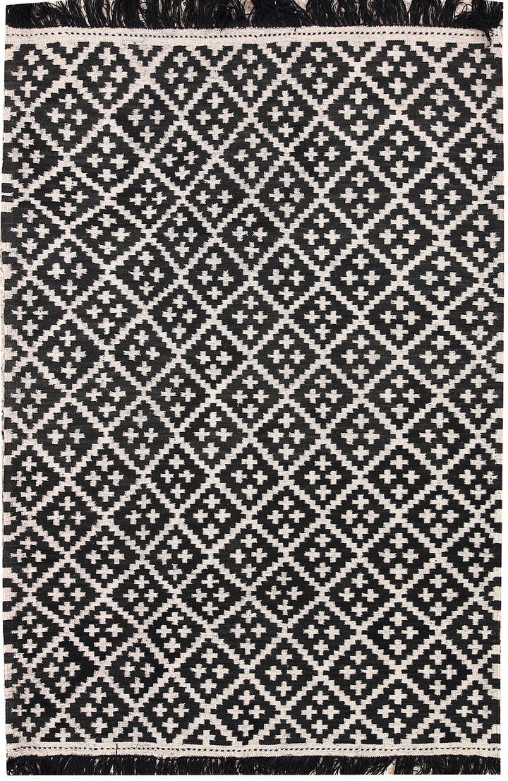 Multi Colored Kilim 4' x 5' 10 - No. 66669 - ALRUG Rug Store