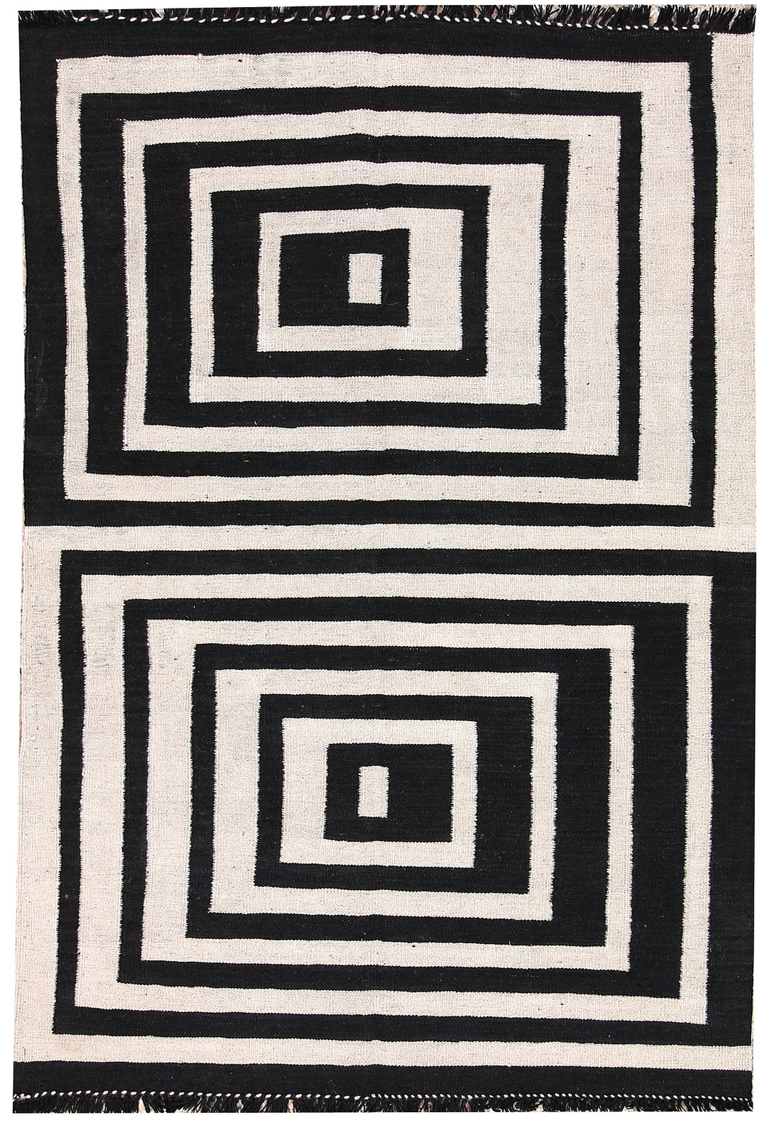 Multi Colored Kilim 3' 11 x 5' 8 - No. 66670 - ALRUG Rug Store