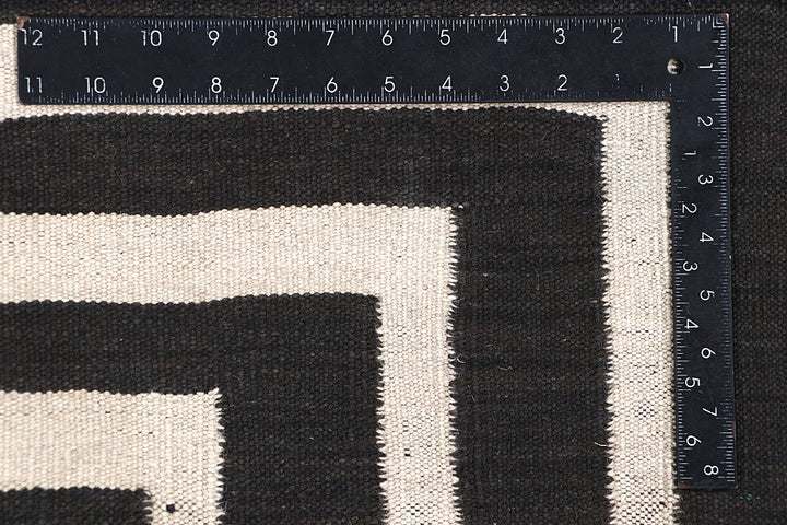 Multi Colored Kilim 3' 8 x 6' 1 - No. 66671 - ALRUG Rug Store