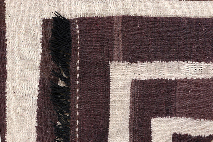 Multi Colored Kilim 3' 2 x 5' - No. 66673 - ALRUG Rug Store