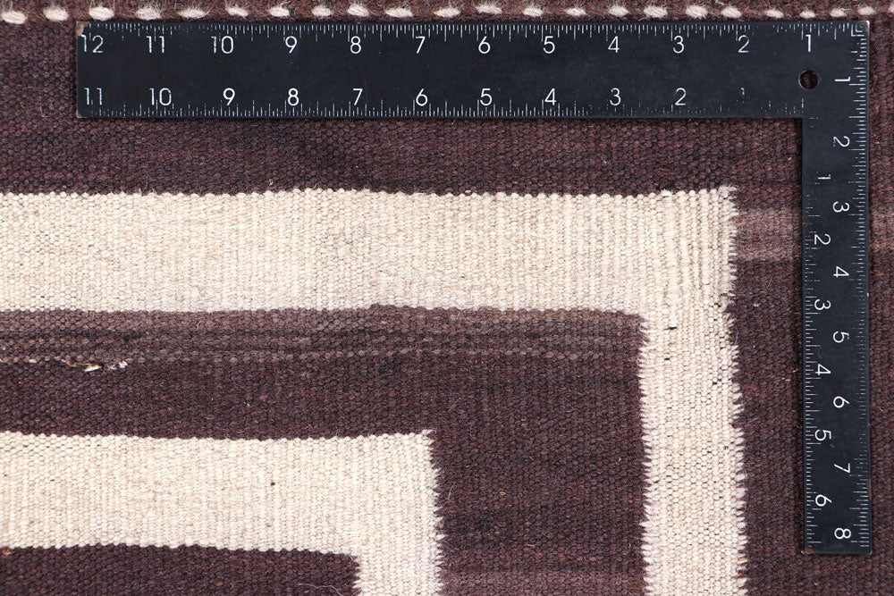 Multi Colored Kilim 3' 2 x 5' - No. 66673 - ALRUG Rug Store