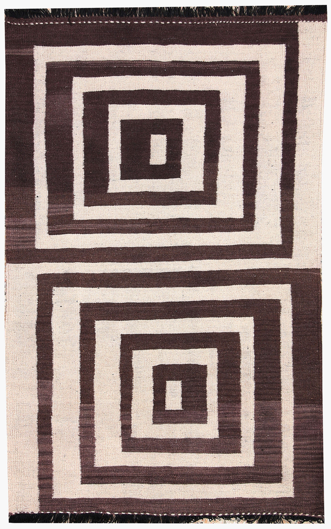 Multi Colored Kilim 3' 2 x 5' - No. 66673 - ALRUG Rug Store