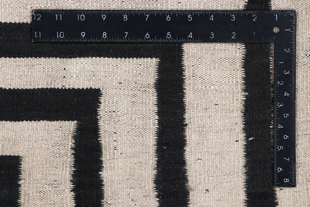 Multi Colored Kilim 3' 5 x 4' 10 - No. 66675 - ALRUG Rug Store