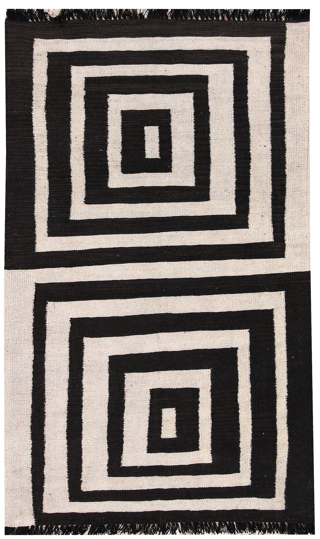 Multi Colored Kilim 3' 3 x 5' 4 - No. 66676 - ALRUG Rug Store