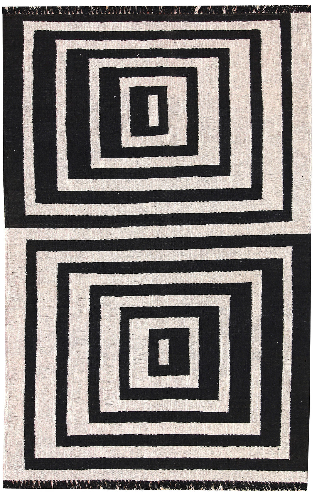 Multi Colored Kilim 4' x 6' 2 - No. 66680 - ALRUG Rug Store