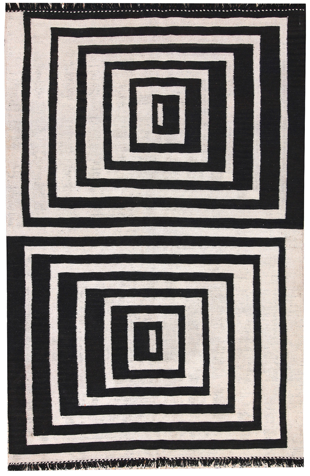 Multi Colored Kilim 4' x 6' - No. 66681 - ALRUG Rug Store